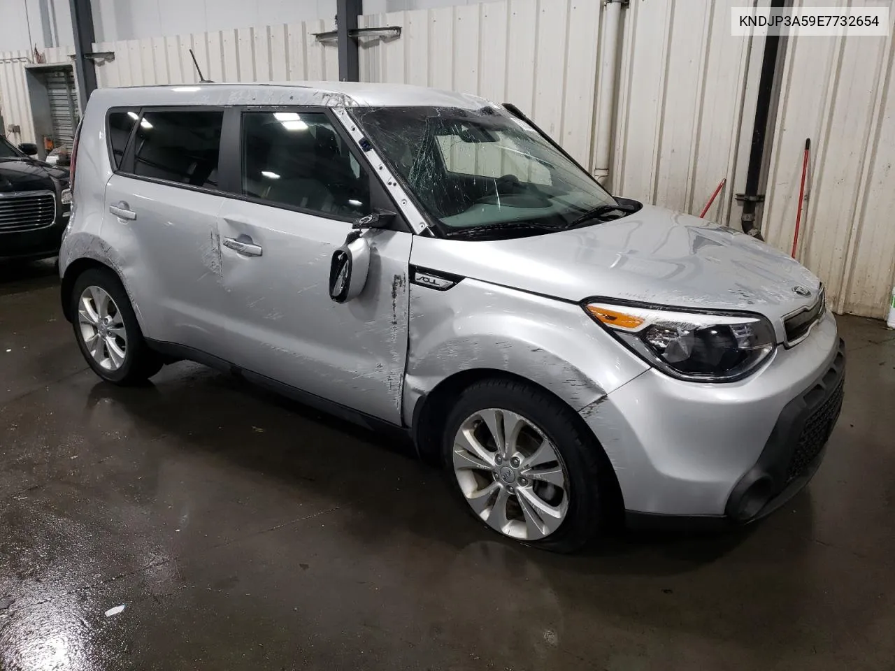 2014 Kia Soul + VIN: KNDJP3A59E7732654 Lot: 75335374