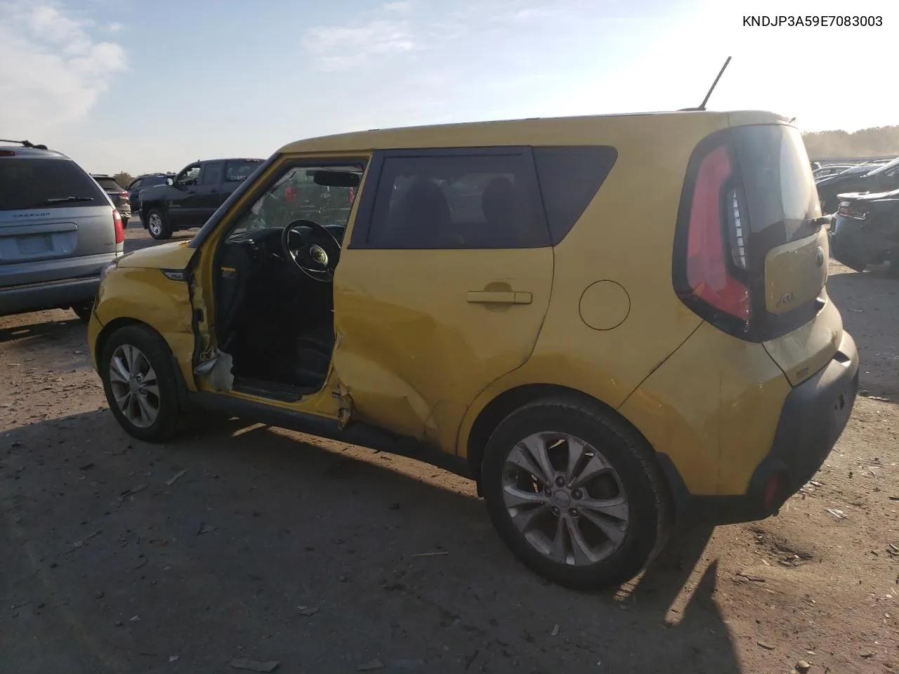 2014 Kia Soul + VIN: KNDJP3A59E7083003 Lot: 75684204