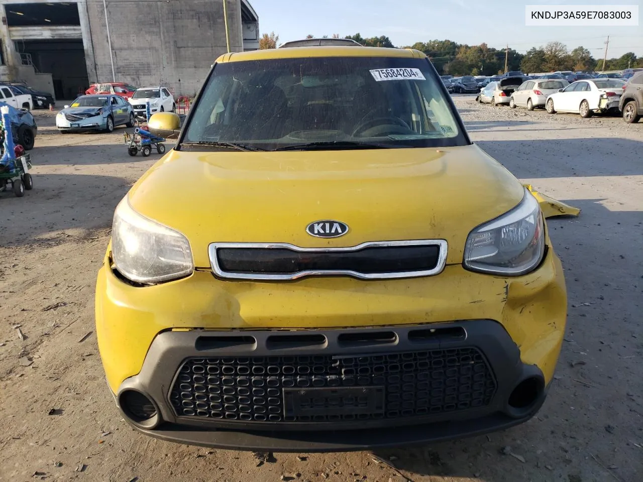 2014 Kia Soul + VIN: KNDJP3A59E7083003 Lot: 75684204