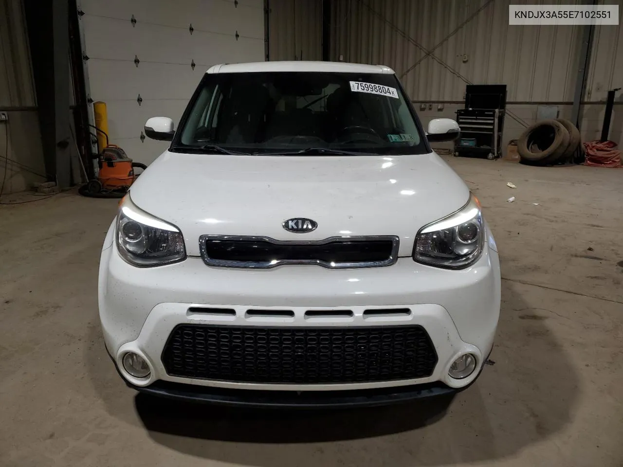 2014 Kia Soul ! VIN: KNDJX3A55E7102551 Lot: 75998804