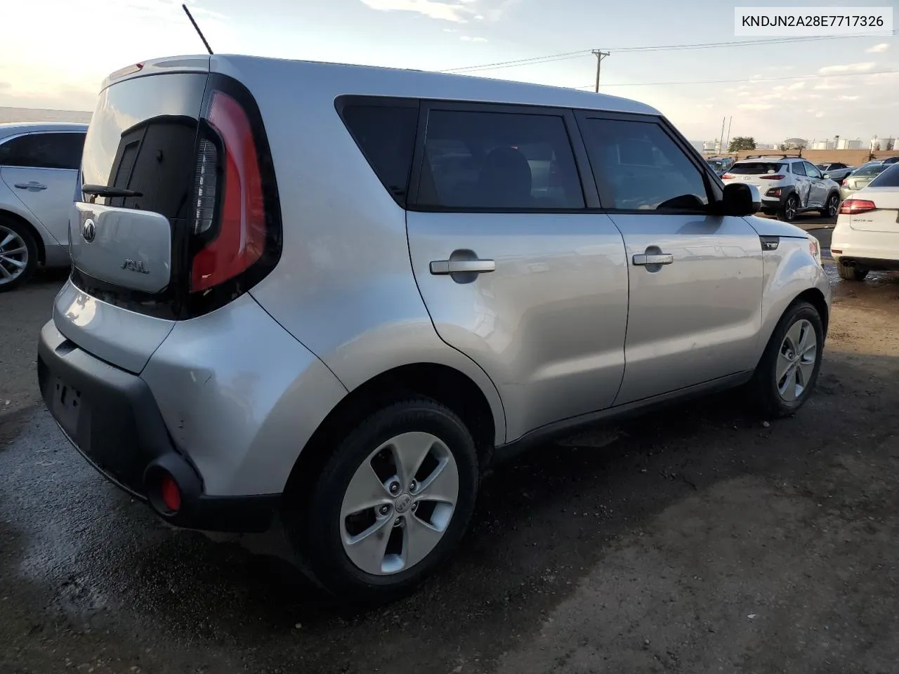 2014 Kia Soul VIN: KNDJN2A28E7717326 Lot: 76139514