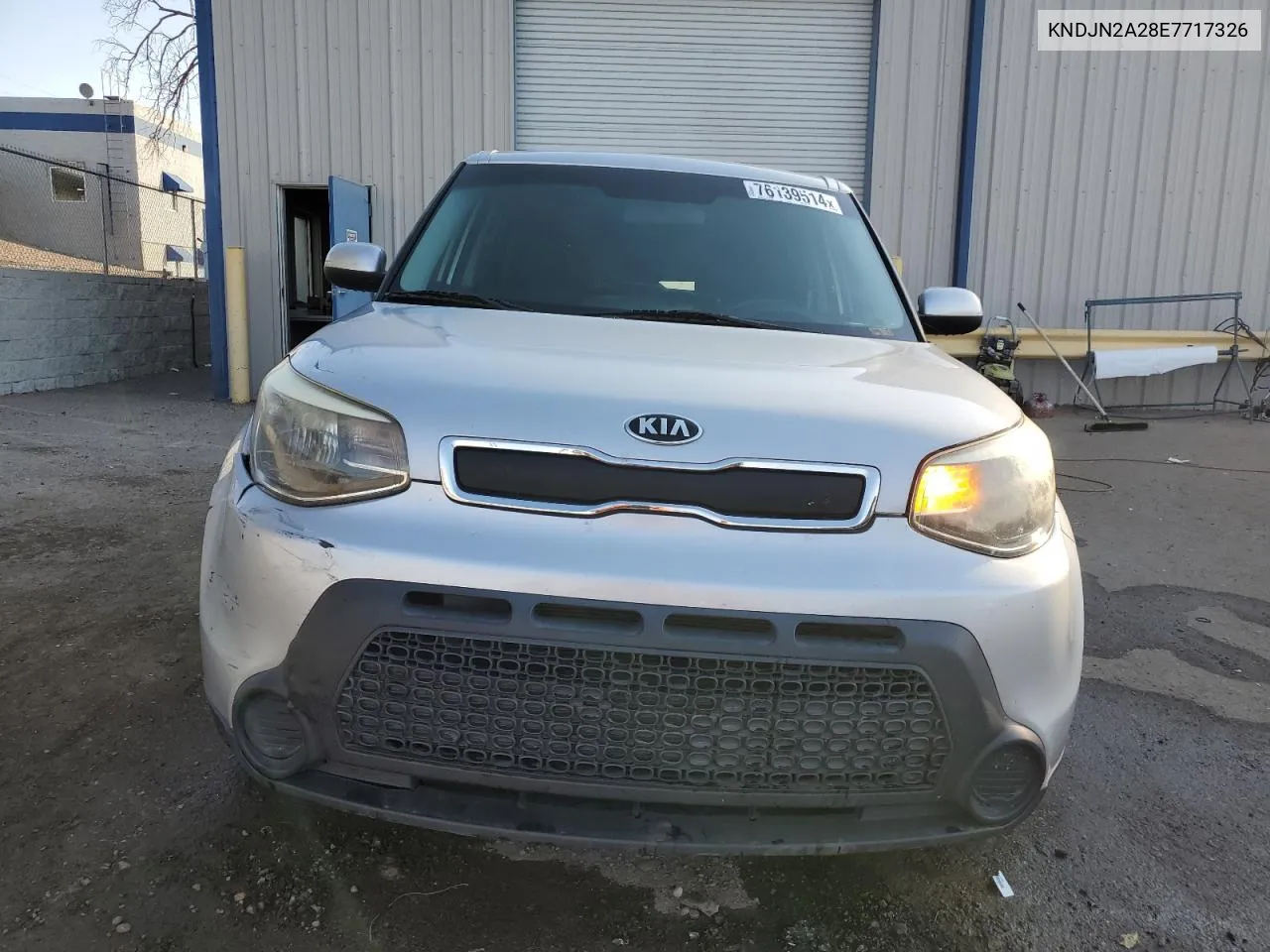 2014 Kia Soul VIN: KNDJN2A28E7717326 Lot: 76139514