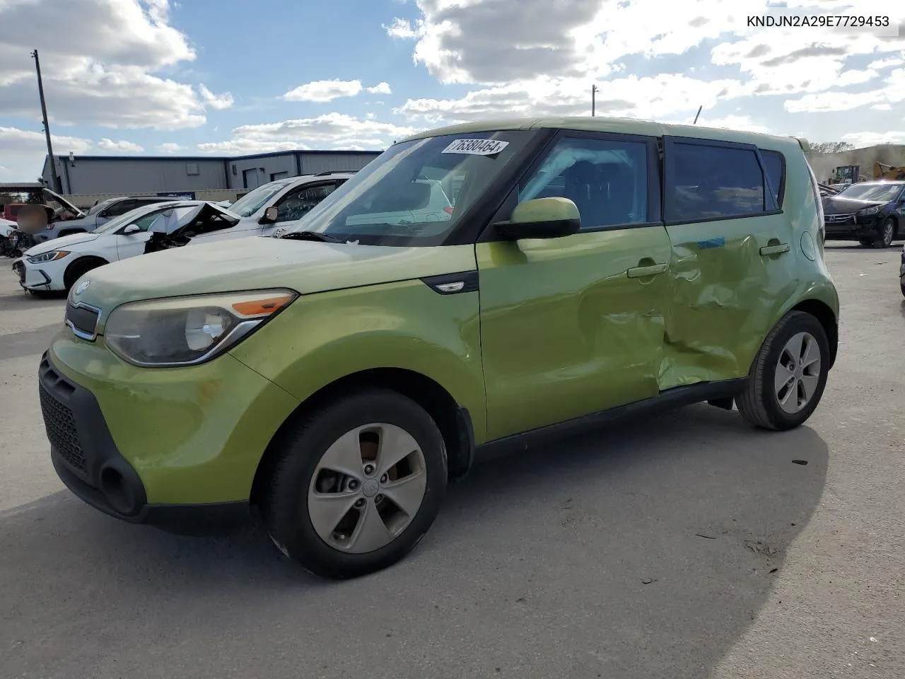 2014 Kia Soul VIN: KNDJN2A29E7729453 Lot: 76380464