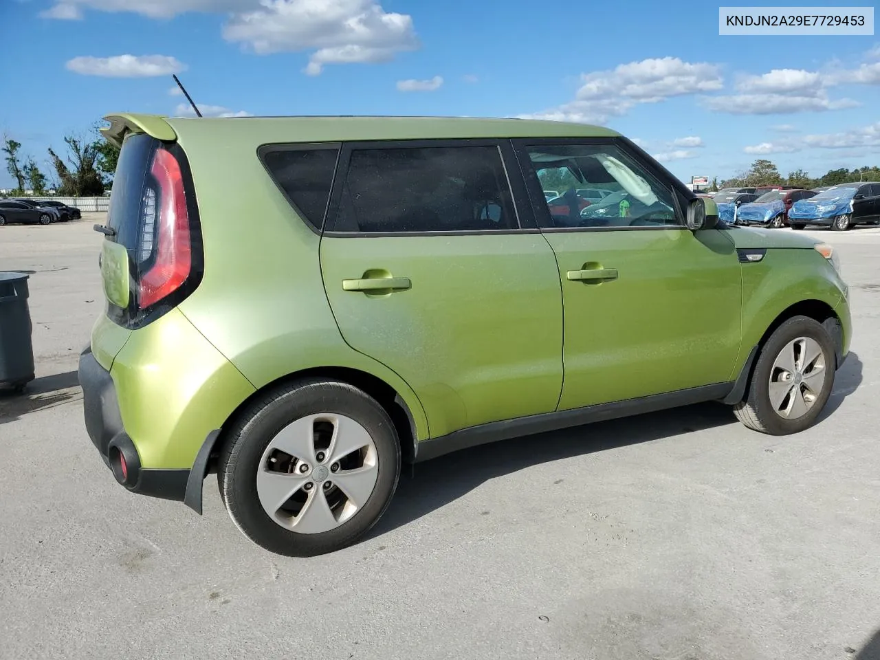 2014 Kia Soul VIN: KNDJN2A29E7729453 Lot: 76380464