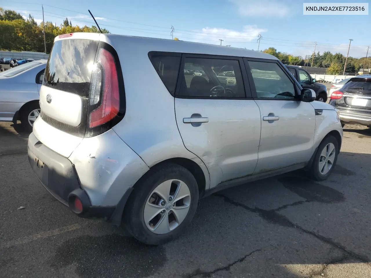 2014 Kia Soul VIN: KNDJN2A2XE7723516 Lot: 76444254