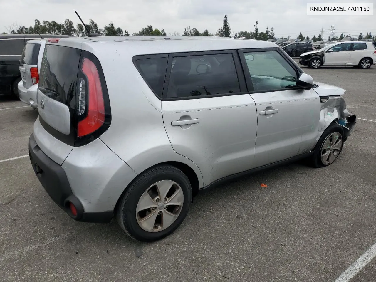 2014 Kia Soul VIN: KNDJN2A25E7701150 Lot: 76608584