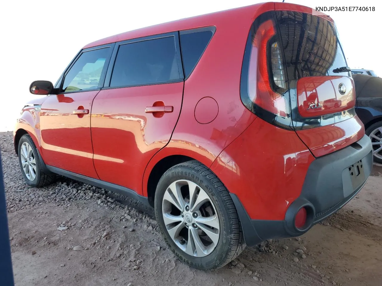 2014 Kia Soul + VIN: KNDJP3A51E7740618 Lot: 76846784