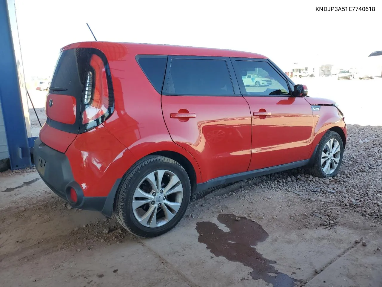 2014 Kia Soul + VIN: KNDJP3A51E7740618 Lot: 76846784