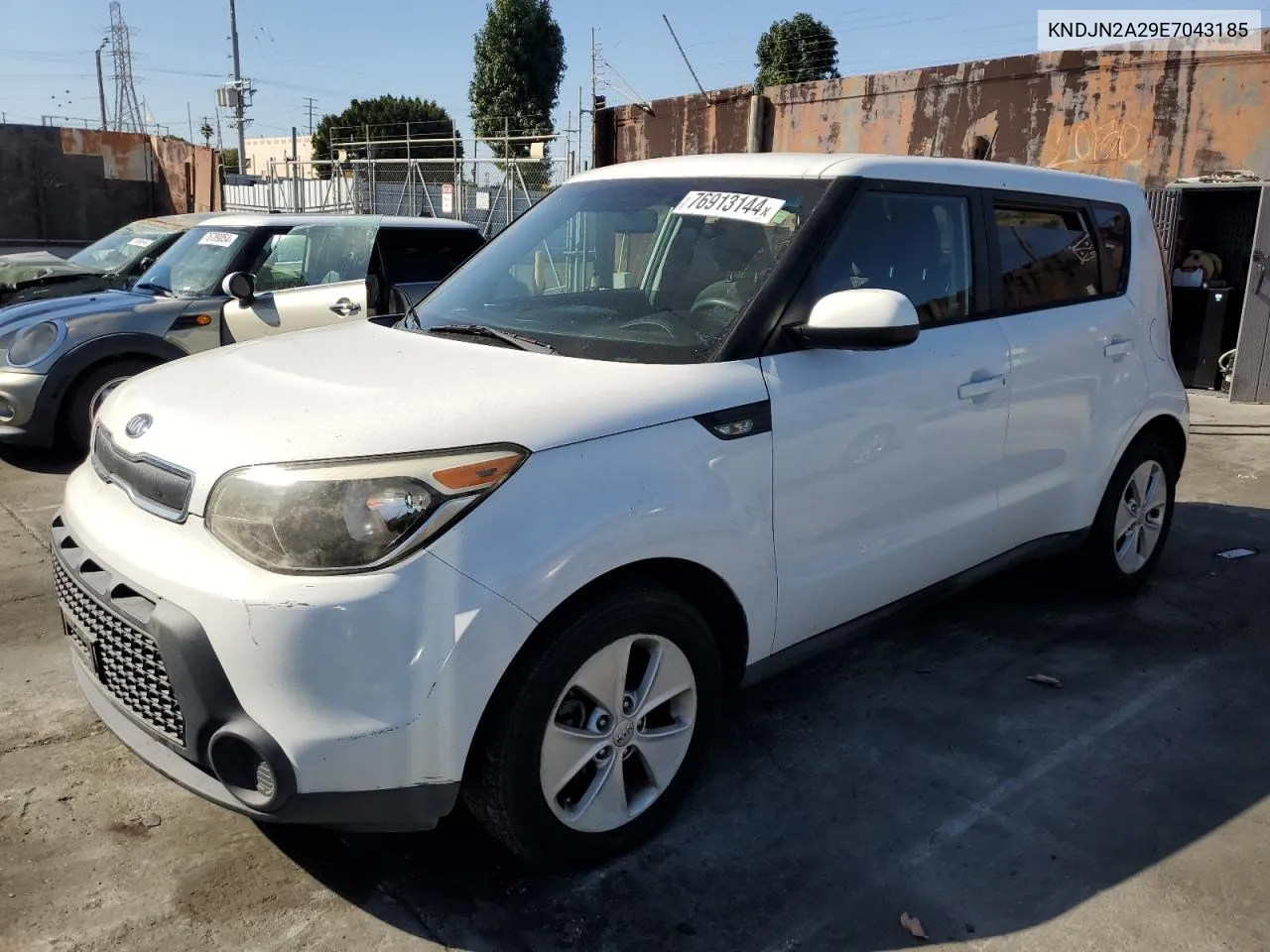 2014 Kia Soul VIN: KNDJN2A29E7043185 Lot: 76913144