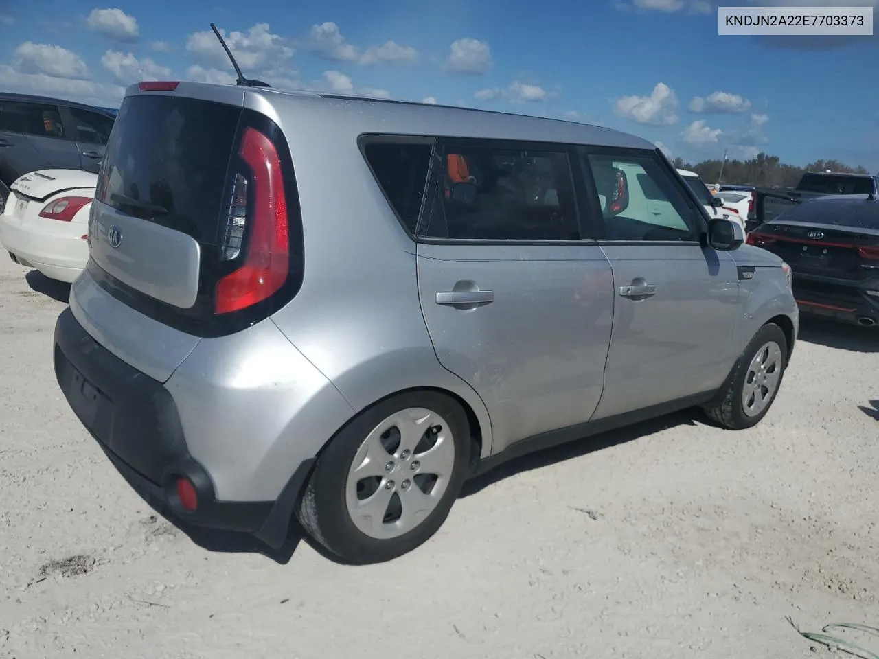 2014 Kia Soul VIN: KNDJN2A22E7703373 Lot: 77146114