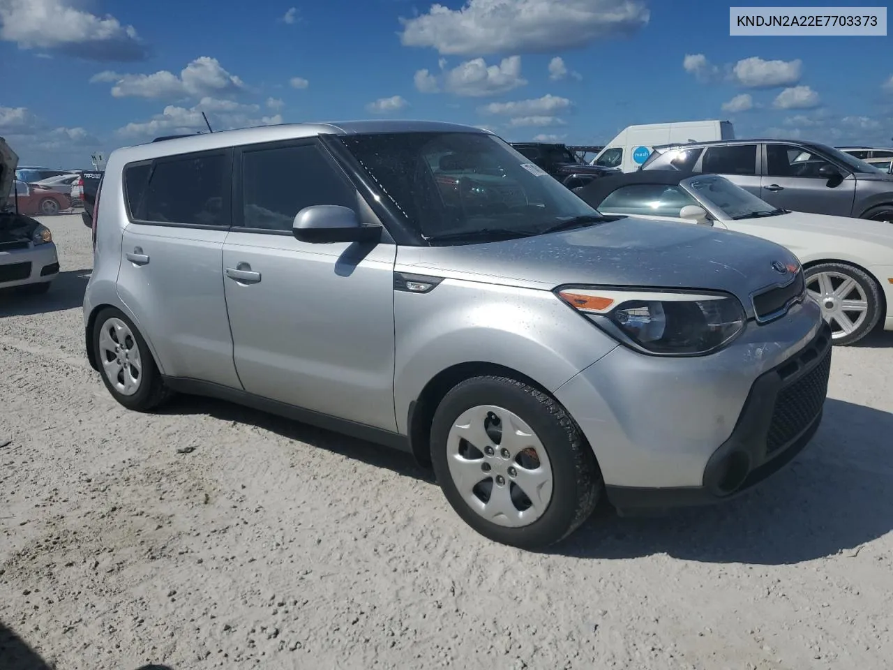 2014 Kia Soul VIN: KNDJN2A22E7703373 Lot: 77146114