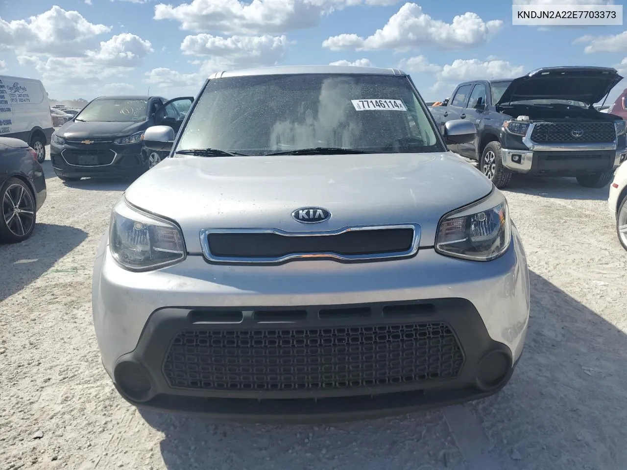 2014 Kia Soul VIN: KNDJN2A22E7703373 Lot: 77146114