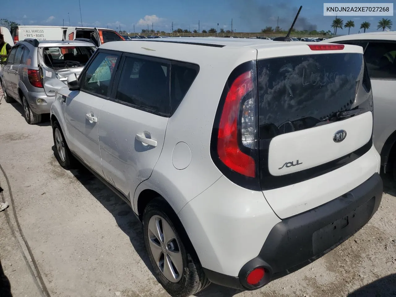 2014 Kia Soul VIN: KNDJN2A2XE7027268 Lot: 77911914