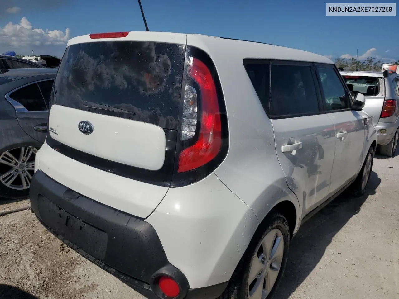 2014 Kia Soul VIN: KNDJN2A2XE7027268 Lot: 77911914