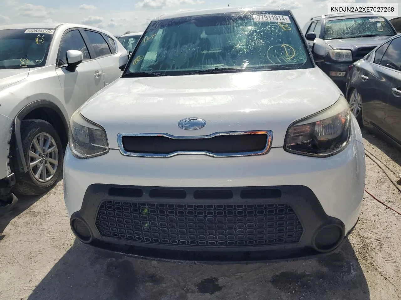 2014 Kia Soul VIN: KNDJN2A2XE7027268 Lot: 77911914