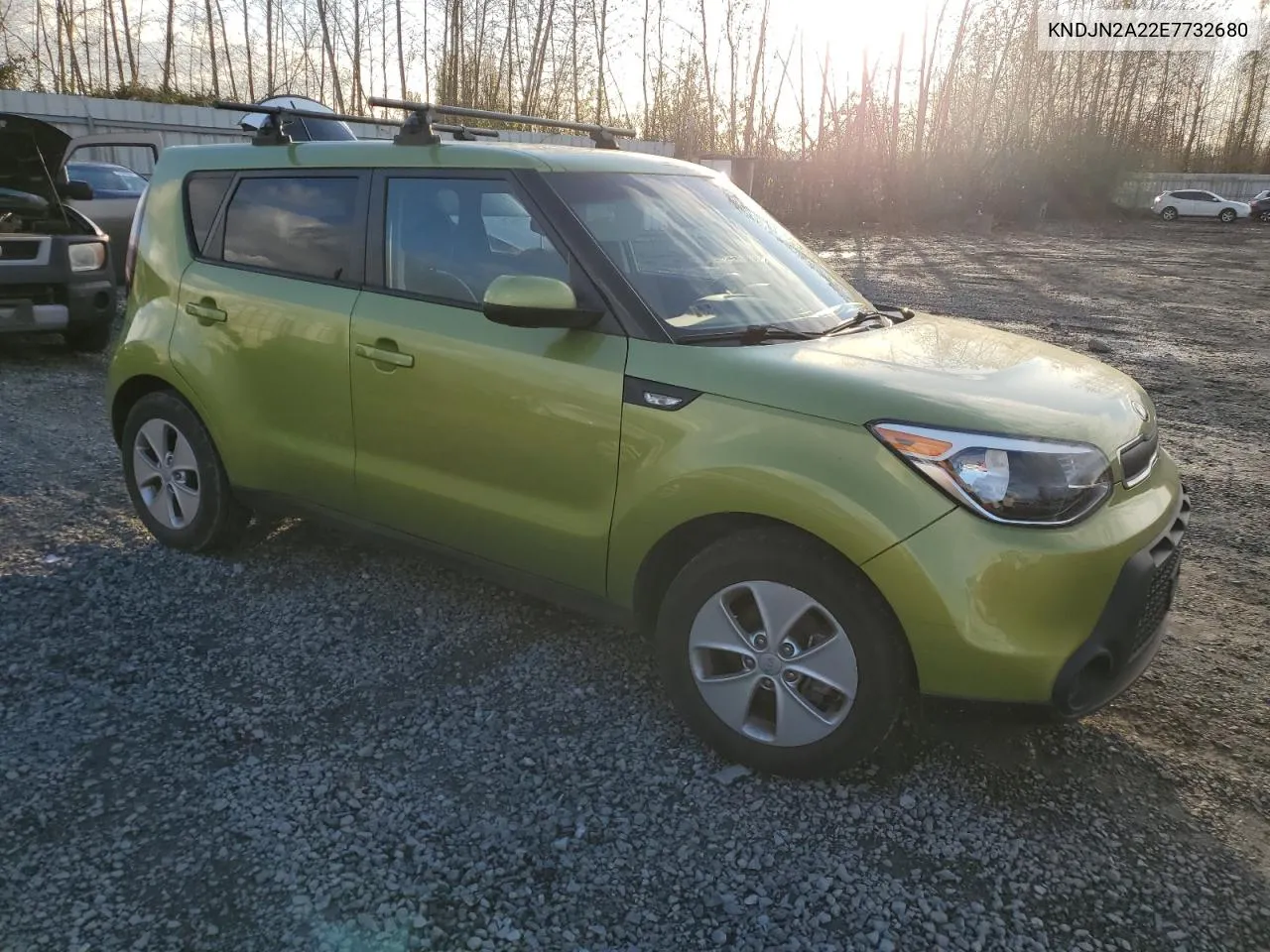 2014 Kia Soul VIN: KNDJN2A22E7732680 Lot: 78490134