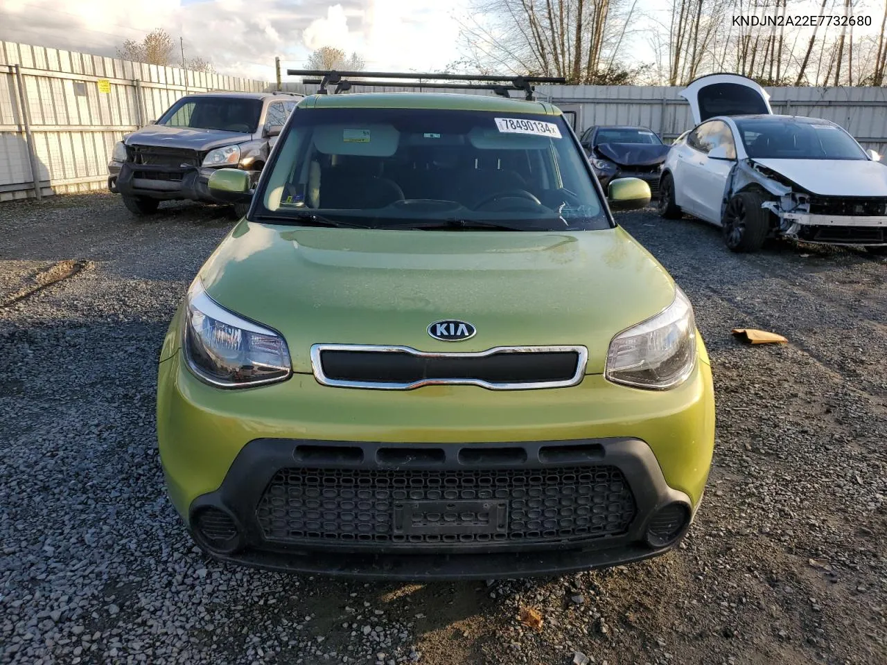 2014 Kia Soul VIN: KNDJN2A22E7732680 Lot: 78490134