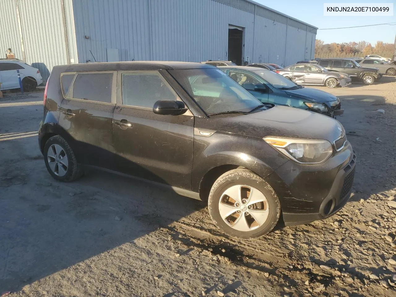 2014 Kia Soul VIN: KNDJN2A20E7100499 Lot: 78758084