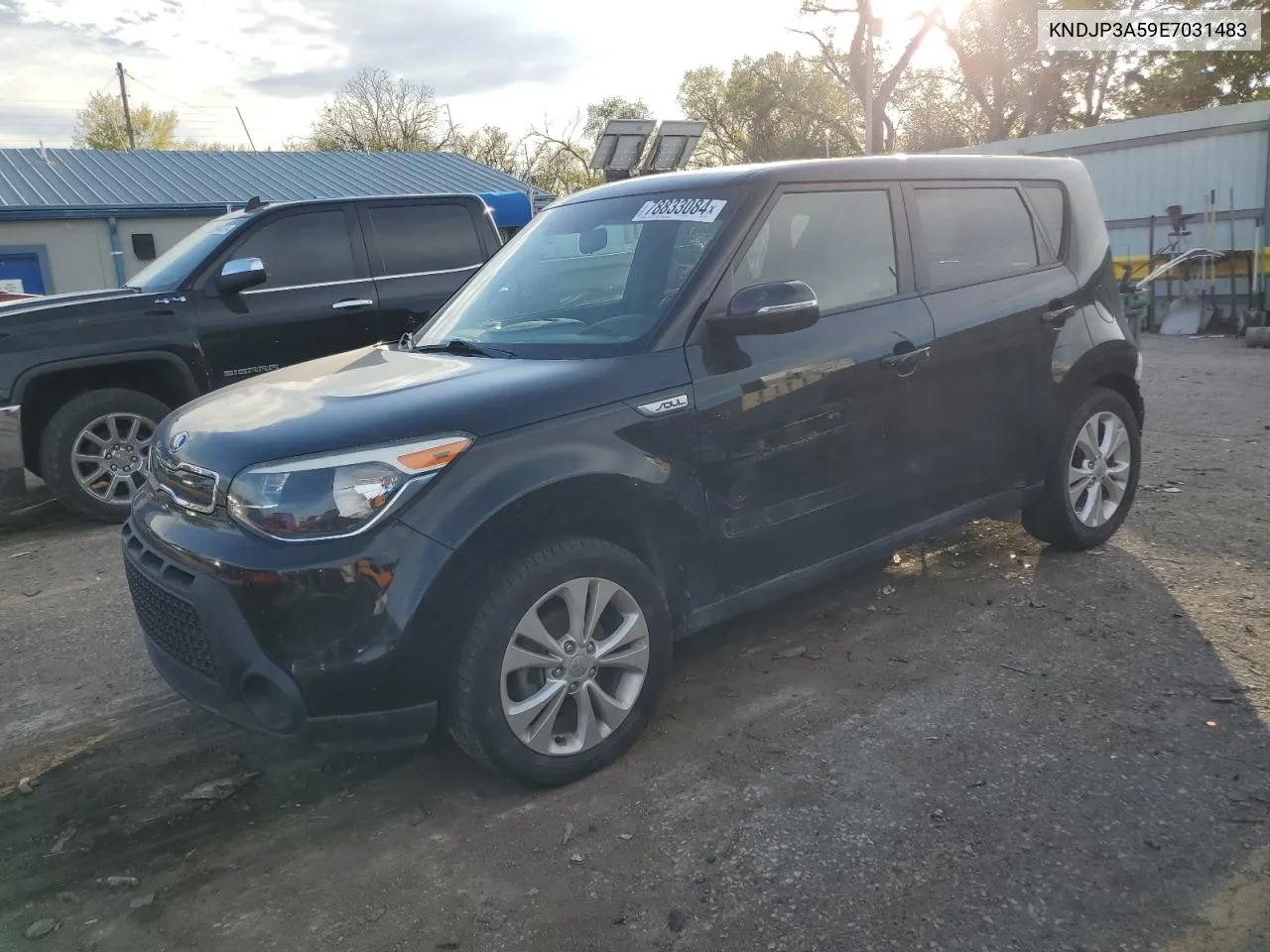 2014 Kia Soul + VIN: KNDJP3A59E7031483 Lot: 78833084