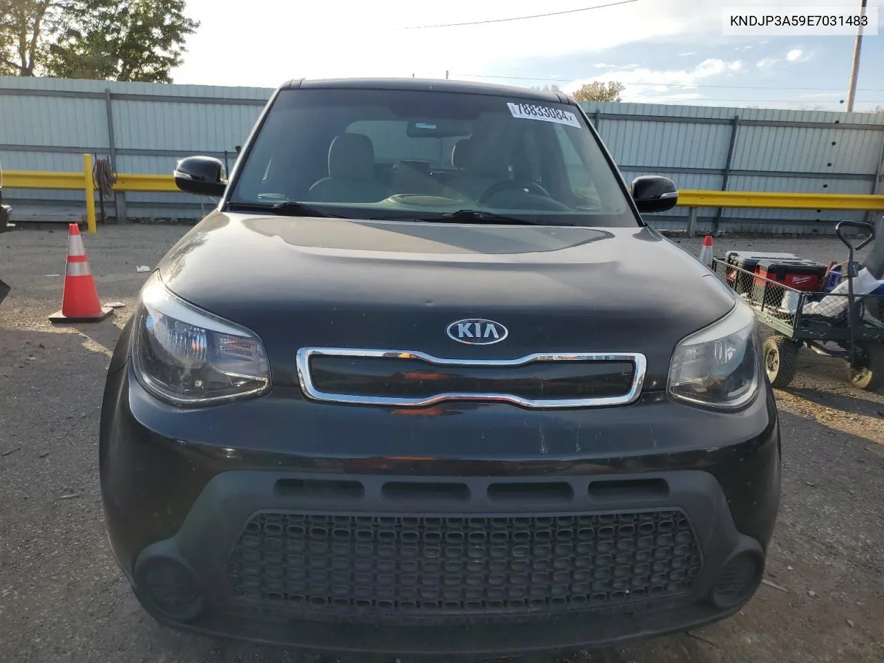 2014 Kia Soul + VIN: KNDJP3A59E7031483 Lot: 78833084