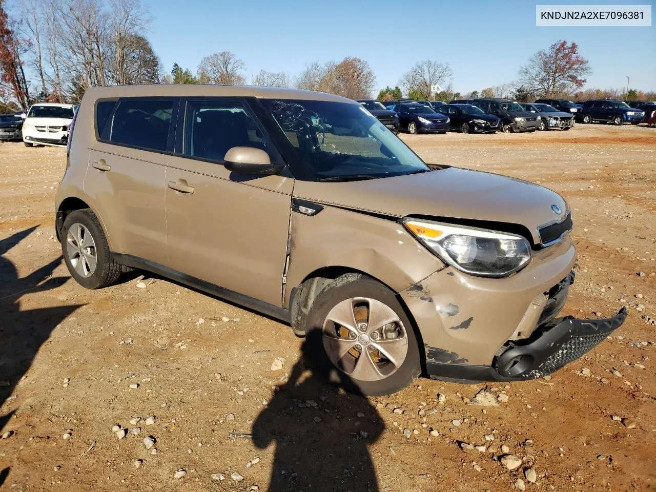 2014 Kia Soul VIN: KNDJN2A2XE7096381 Lot: 79024283