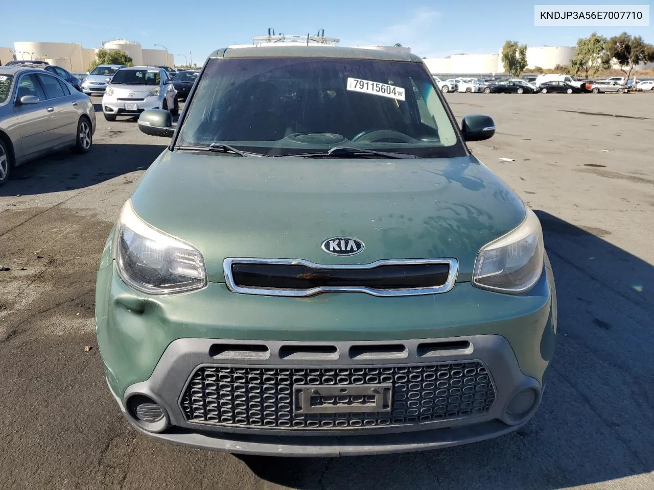 2014 Kia Soul + VIN: KNDJP3A56E7007710 Lot: 79115604