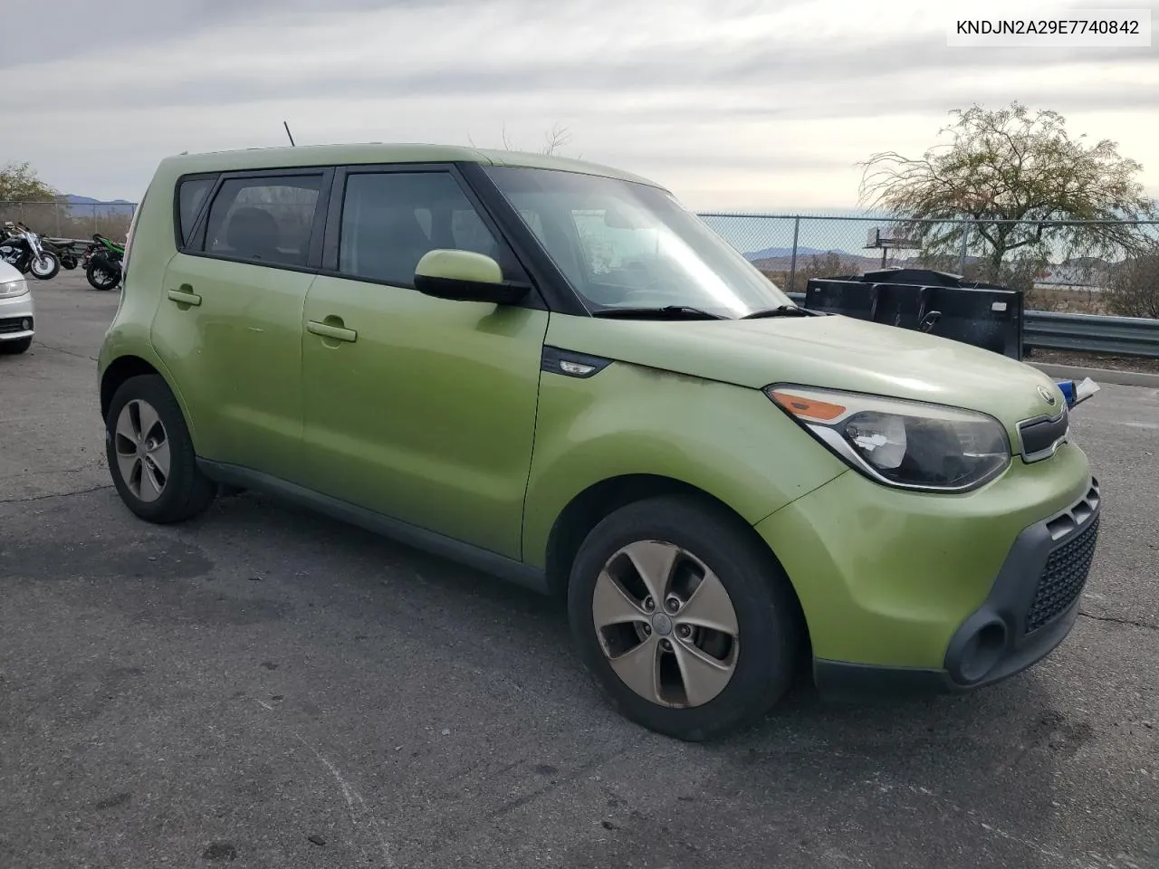 2014 Kia Soul VIN: KNDJN2A29E7740842 Lot: 79579764