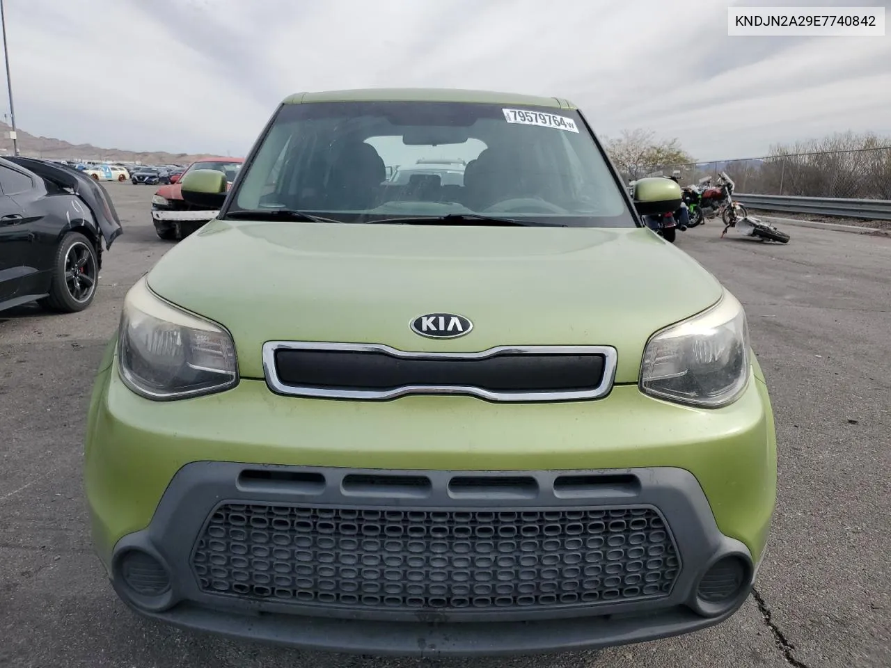 2014 Kia Soul VIN: KNDJN2A29E7740842 Lot: 79579764