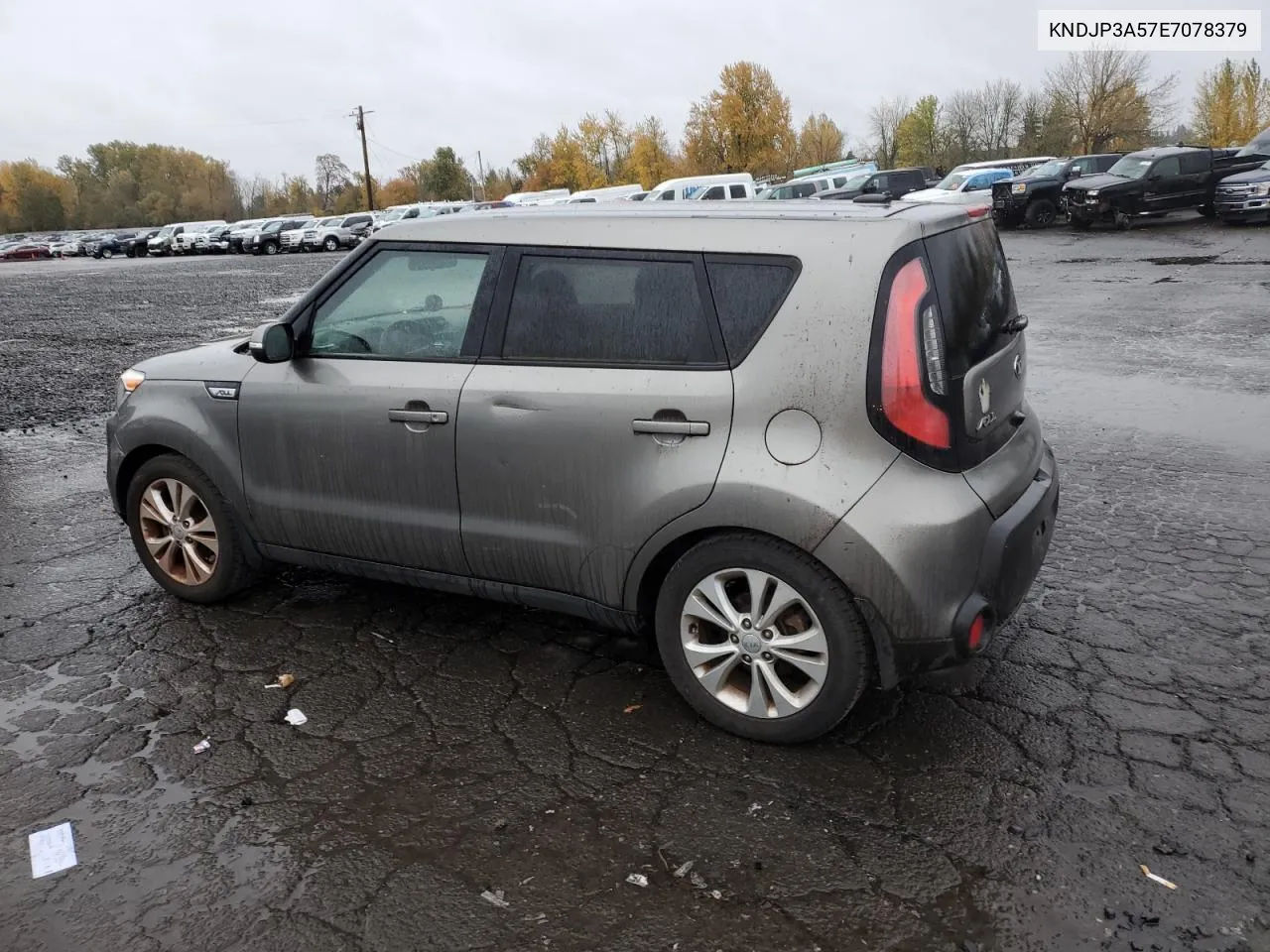 2014 Kia Soul + VIN: KNDJP3A57E7078379 Lot: 80164954