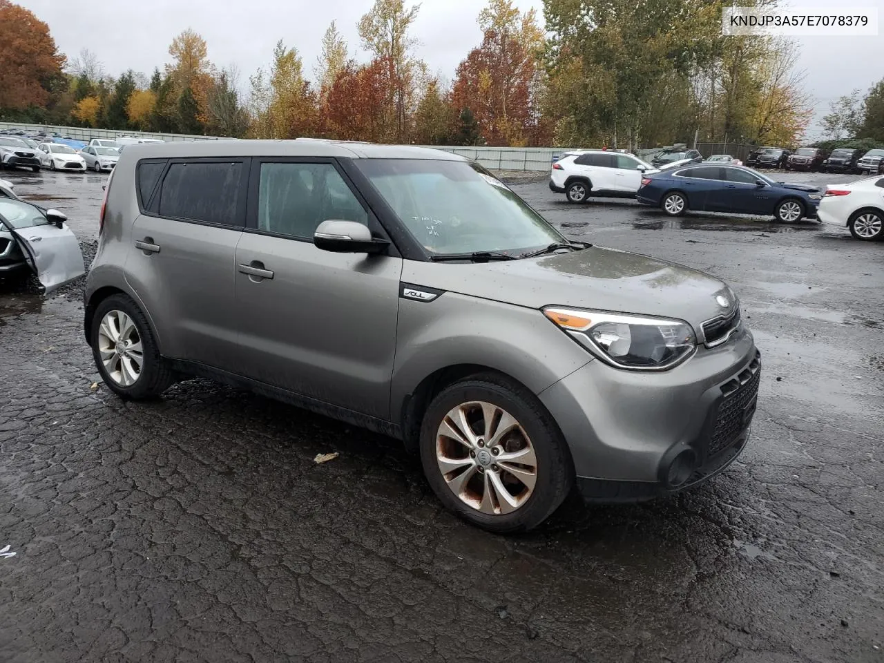 2014 Kia Soul + VIN: KNDJP3A57E7078379 Lot: 80164954