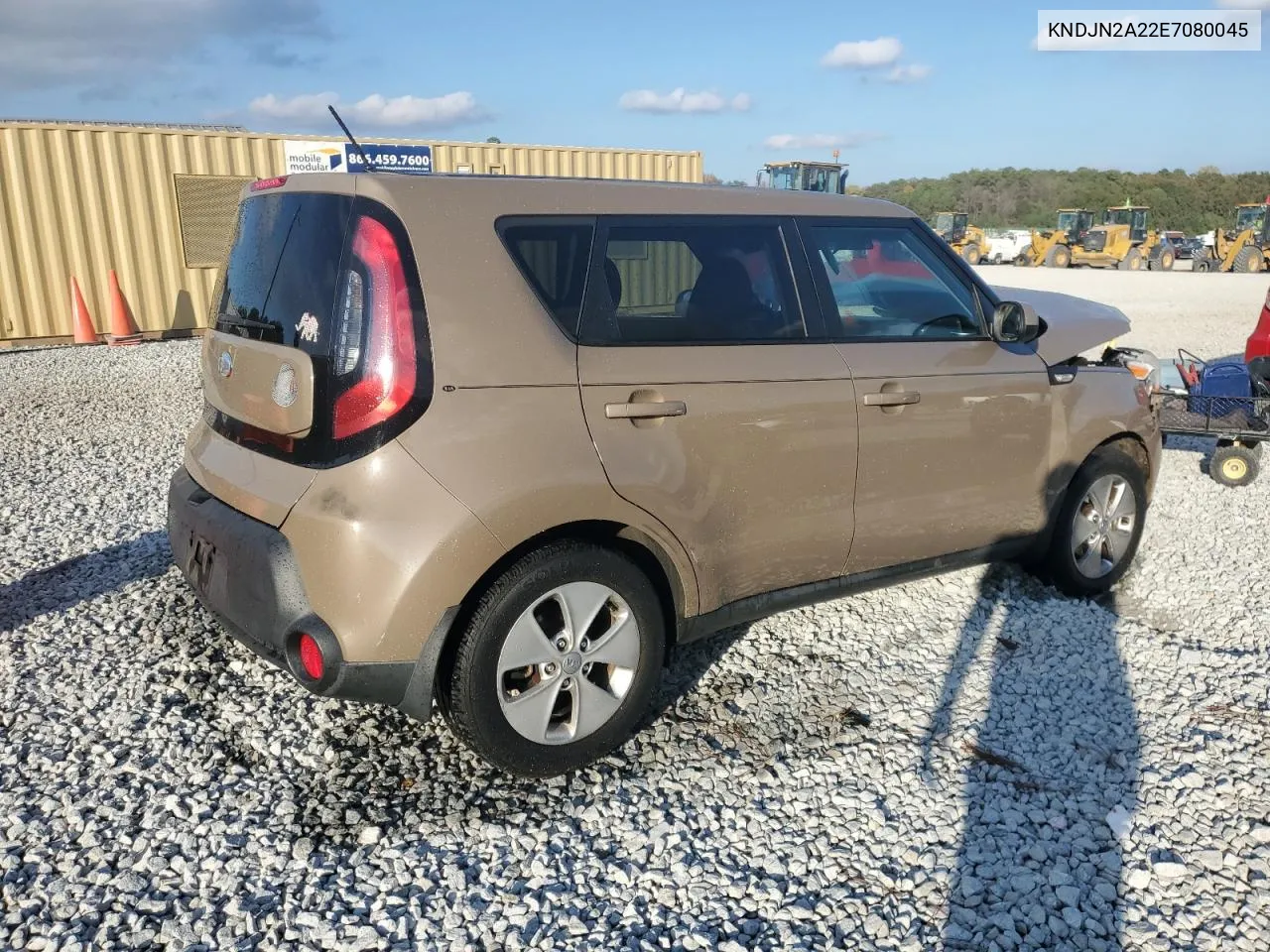 2014 Kia Soul VIN: KNDJN2A22E7080045 Lot: 80307004