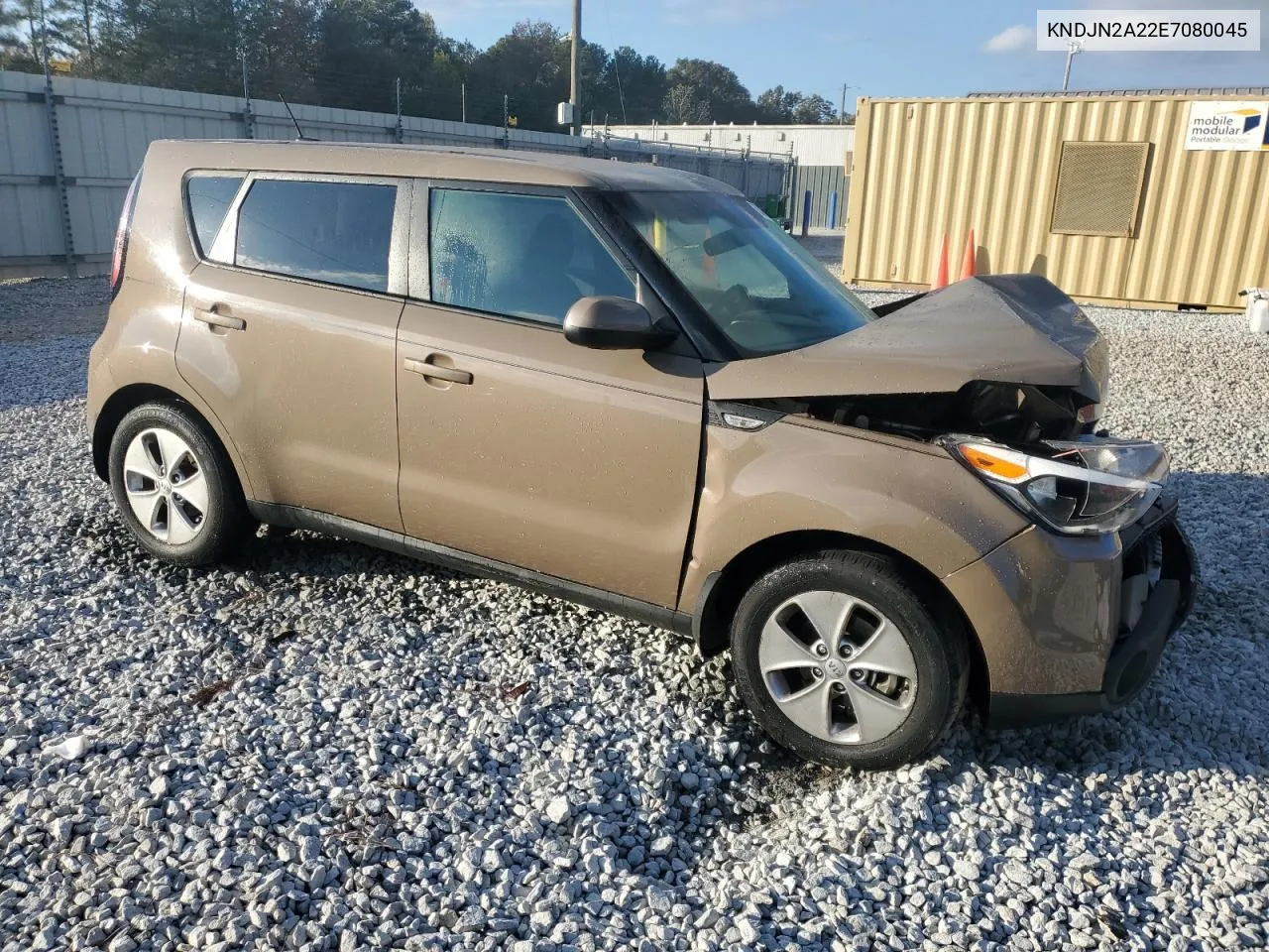 2014 Kia Soul VIN: KNDJN2A22E7080045 Lot: 80307004