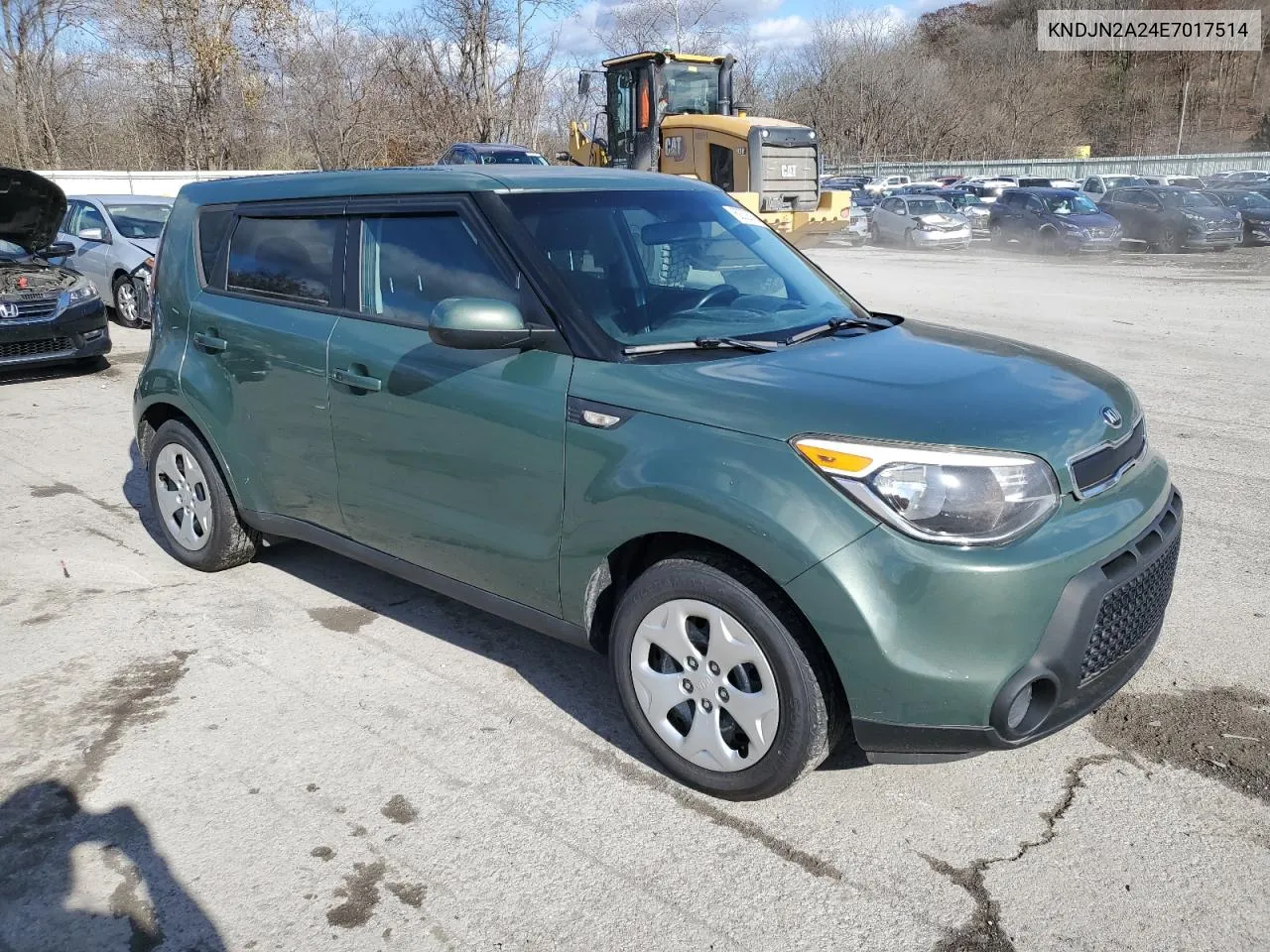 2014 Kia Soul VIN: KNDJN2A24E7017514 Lot: 80325784