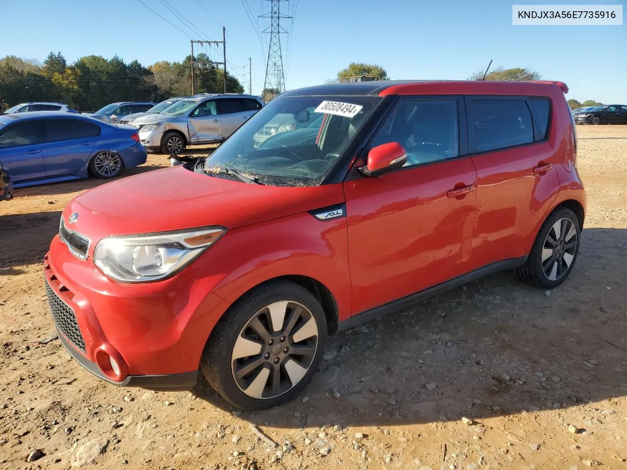 2014 Kia Soul ! VIN: KNDJX3A56E7735916 Lot: 80508494