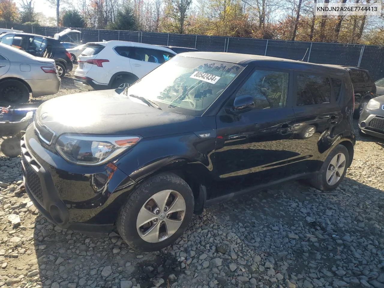 KNDJN2A26E7744413 2014 Kia Soul