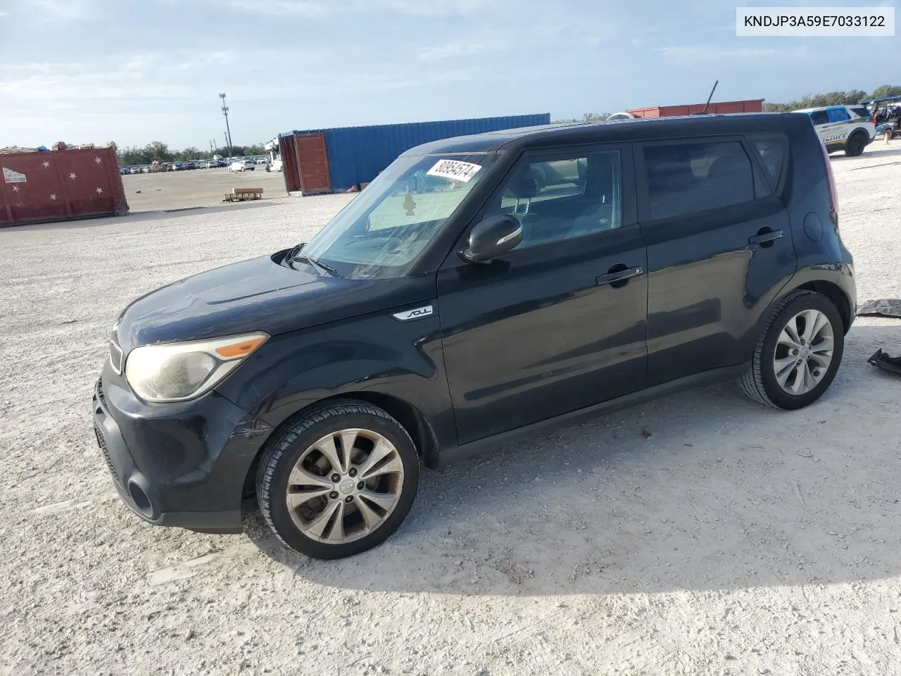 2014 Kia Soul + VIN: KNDJP3A59E7033122 Lot: 80954574