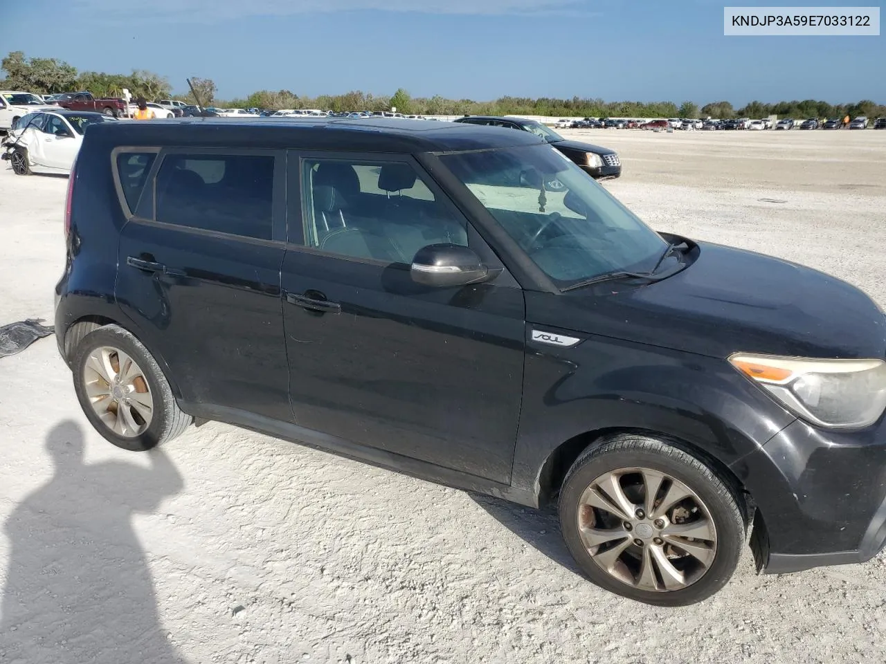 2014 Kia Soul + VIN: KNDJP3A59E7033122 Lot: 80954574