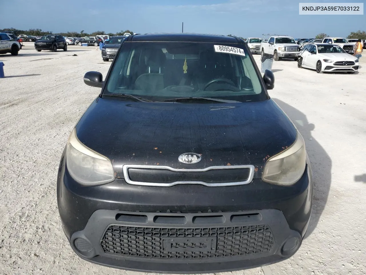 2014 Kia Soul + VIN: KNDJP3A59E7033122 Lot: 80954574