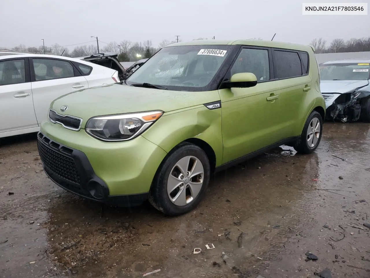 2015 Kia Soul VIN: KNDJN2A21F7803546 Lot: 37886634