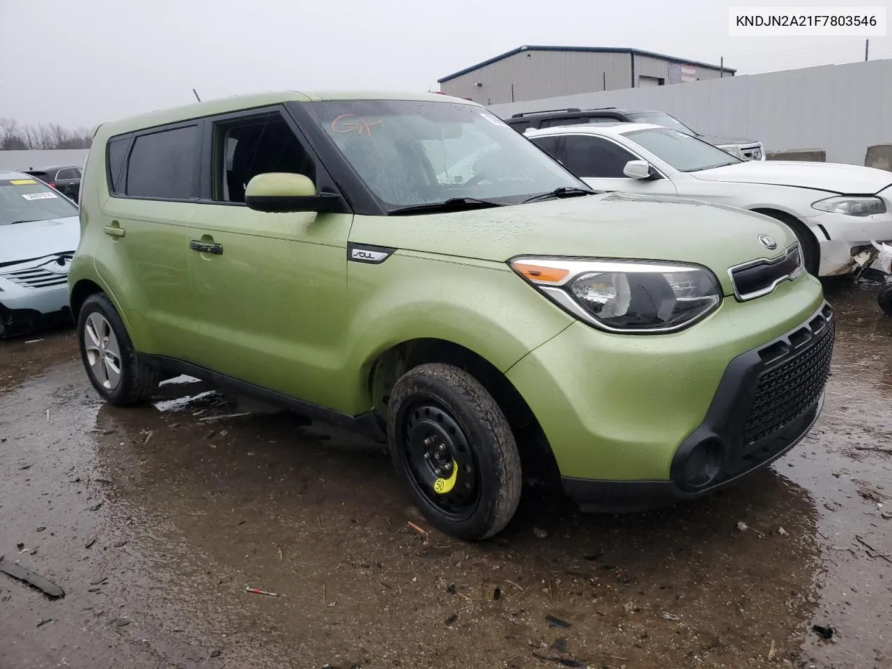 2015 Kia Soul VIN: KNDJN2A21F7803546 Lot: 37886634