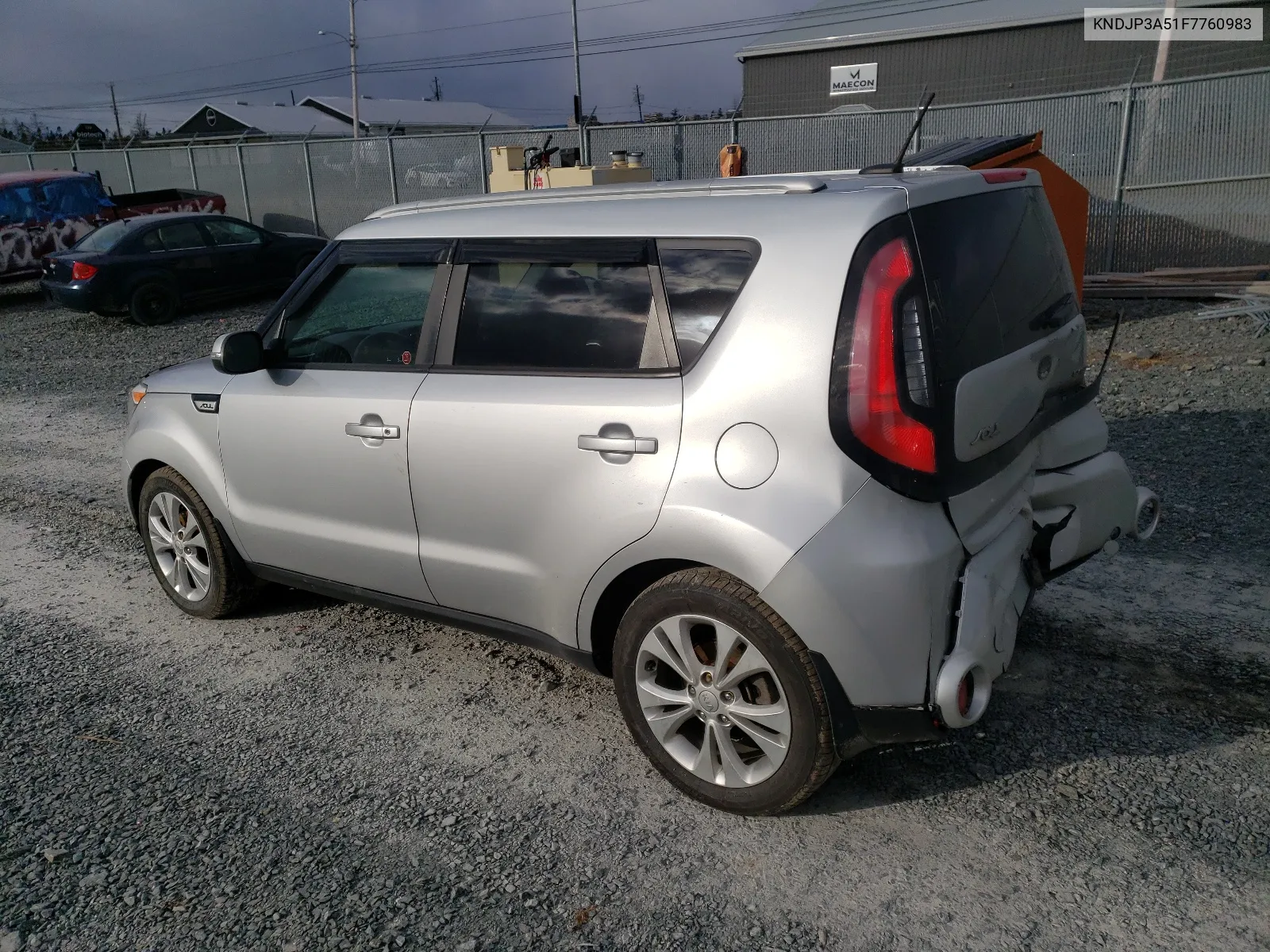 2015 Kia Soul + VIN: KNDJP3A51F7760983 Lot: 38716754