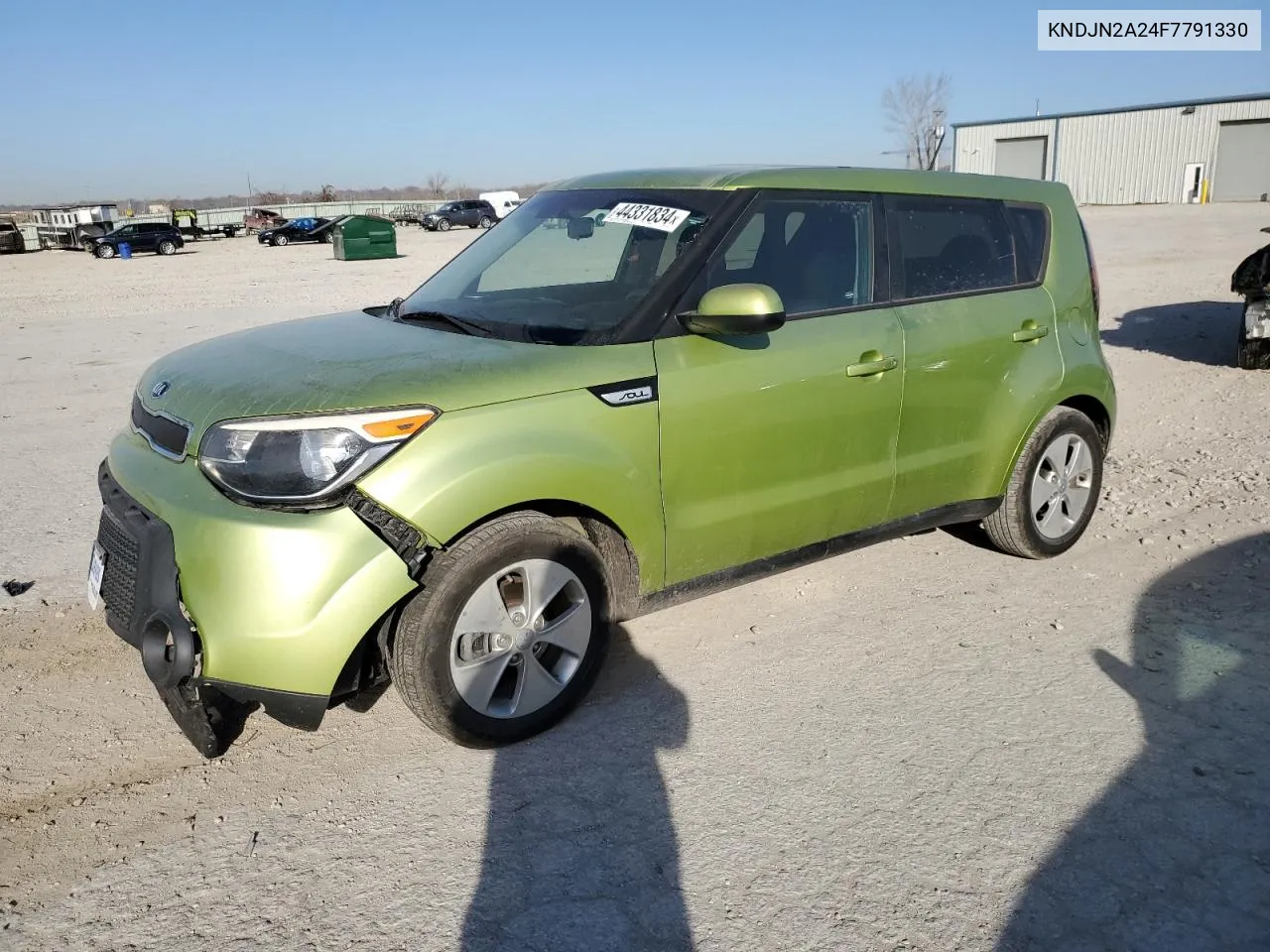 2015 Kia Soul VIN: KNDJN2A24F7791330 Lot: 44331834