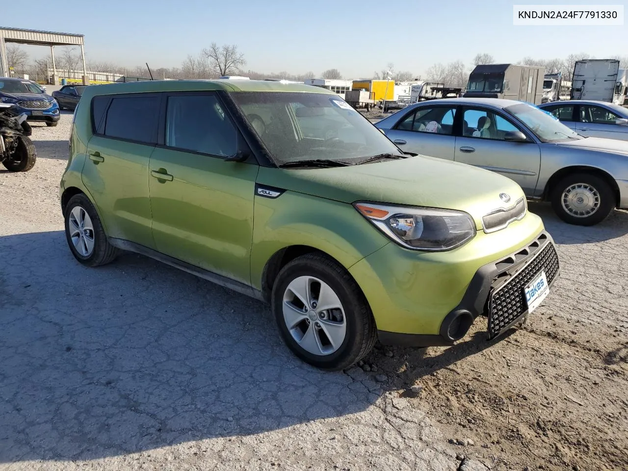 2015 Kia Soul VIN: KNDJN2A24F7791330 Lot: 44331834