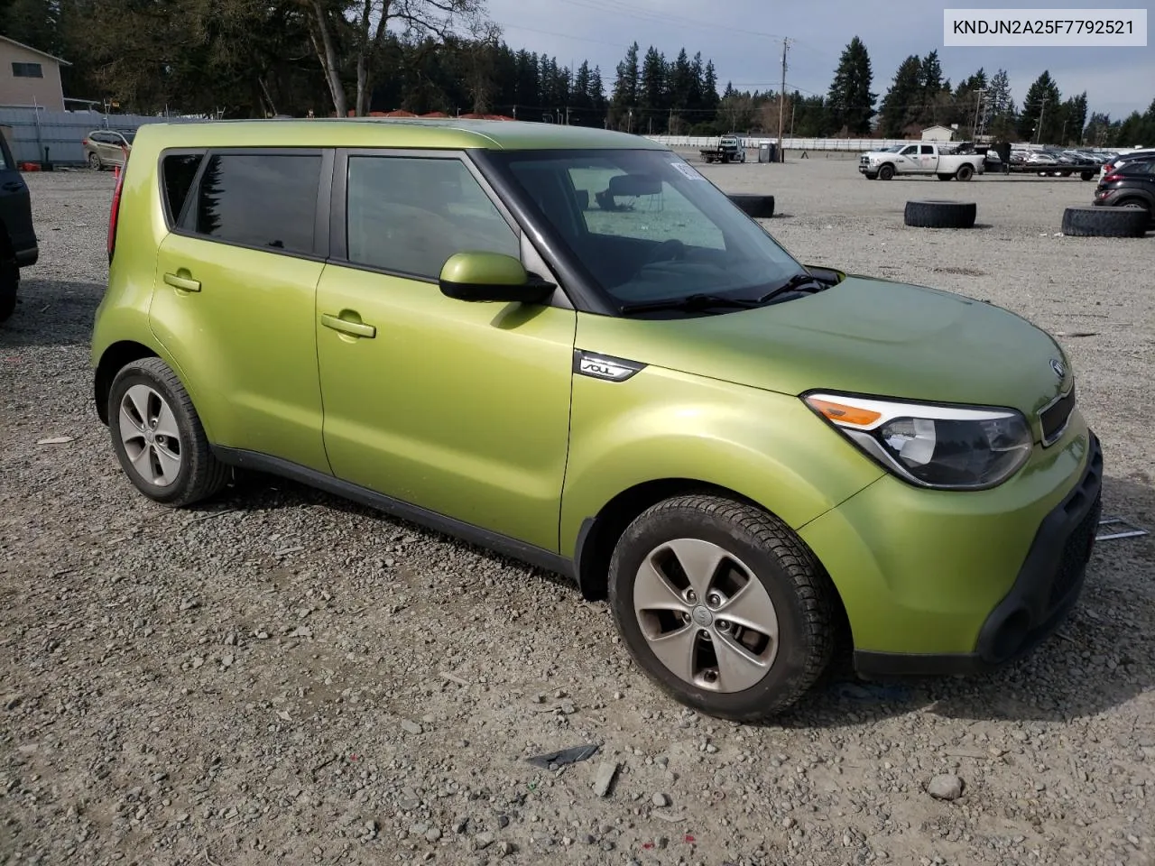 2015 Kia Soul VIN: KNDJN2A25F7792521 Lot: 46107924