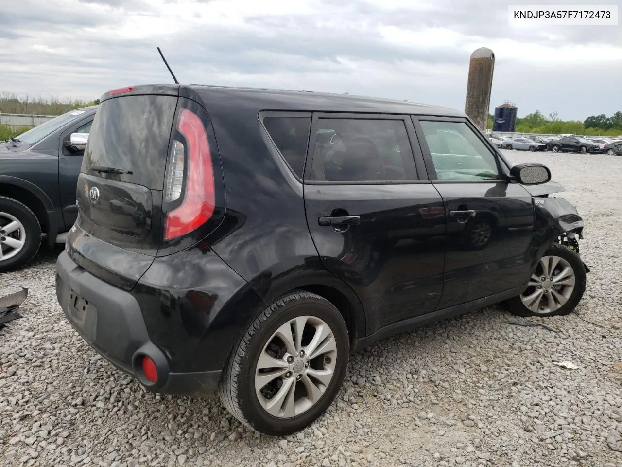 2015 Kia Soul + VIN: KNDJP3A57F7172473 Lot: 50160354