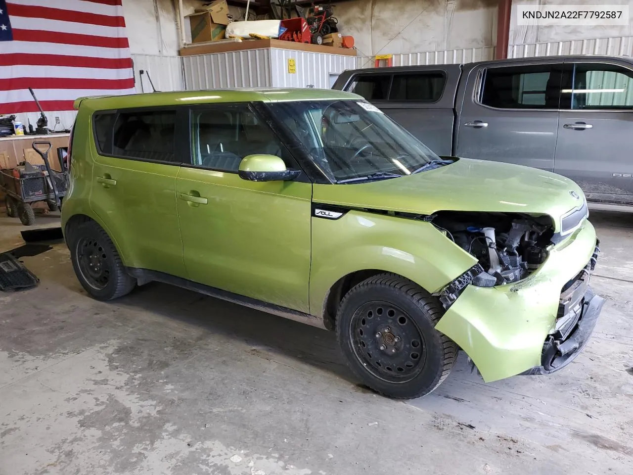 2015 Kia Soul VIN: KNDJN2A22F7792587 Lot: 50741054