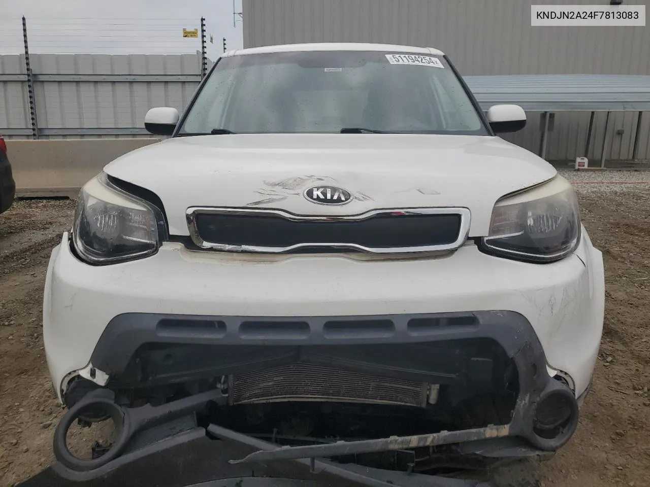 2015 Kia Soul VIN: KNDJN2A24F7813083 Lot: 51194254