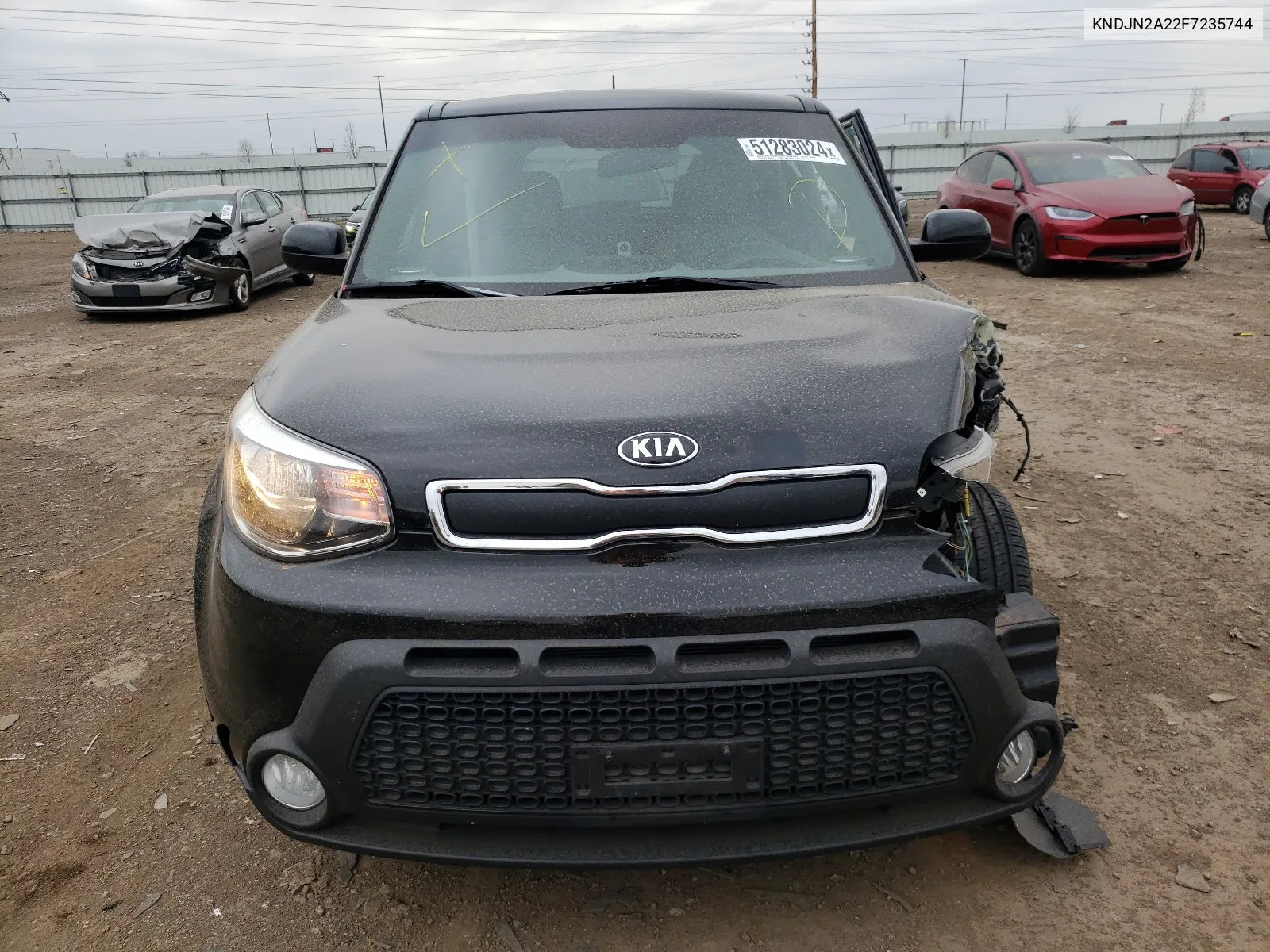 KNDJN2A22F7235744 2015 Kia Soul