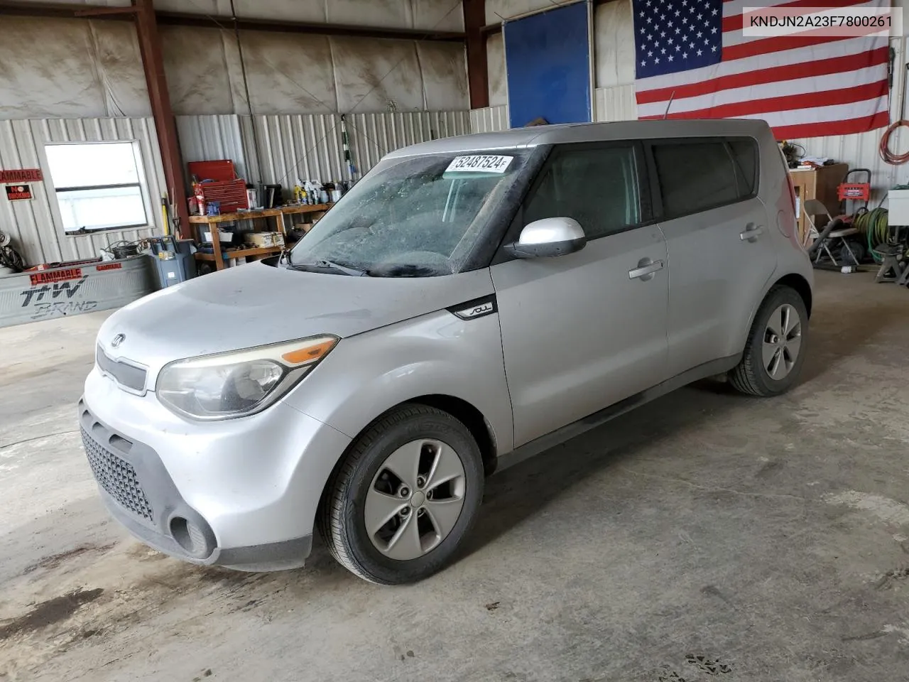 KNDJN2A23F7800261 2015 Kia Soul