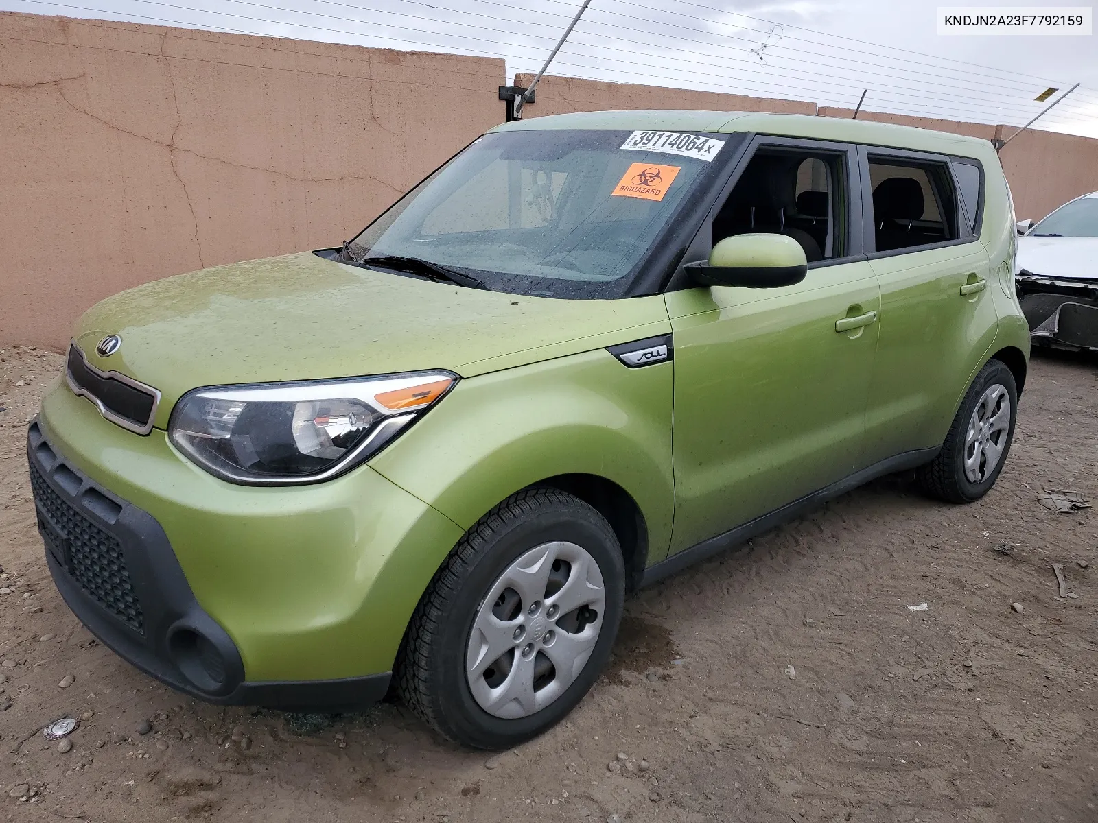 KNDJN2A23F7792159 2015 Kia Soul